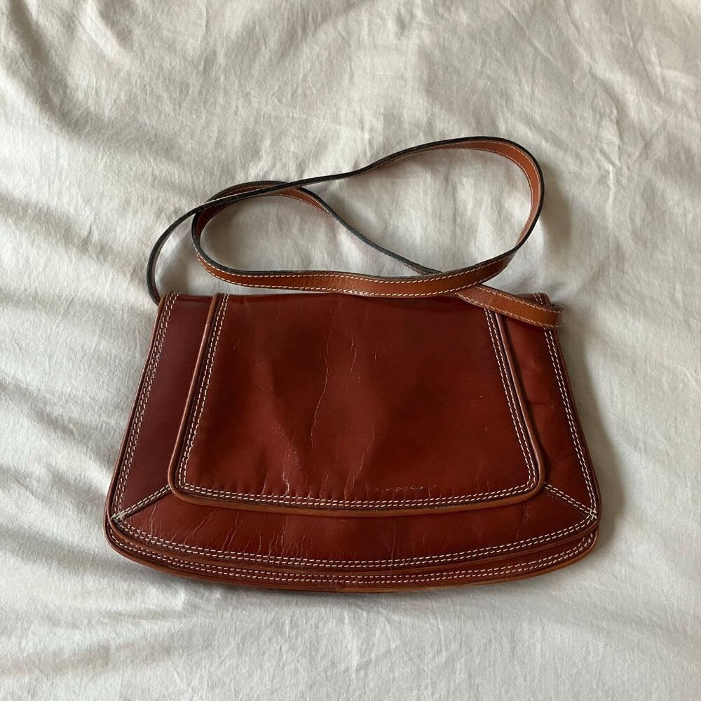 Vintage leather Italian purse